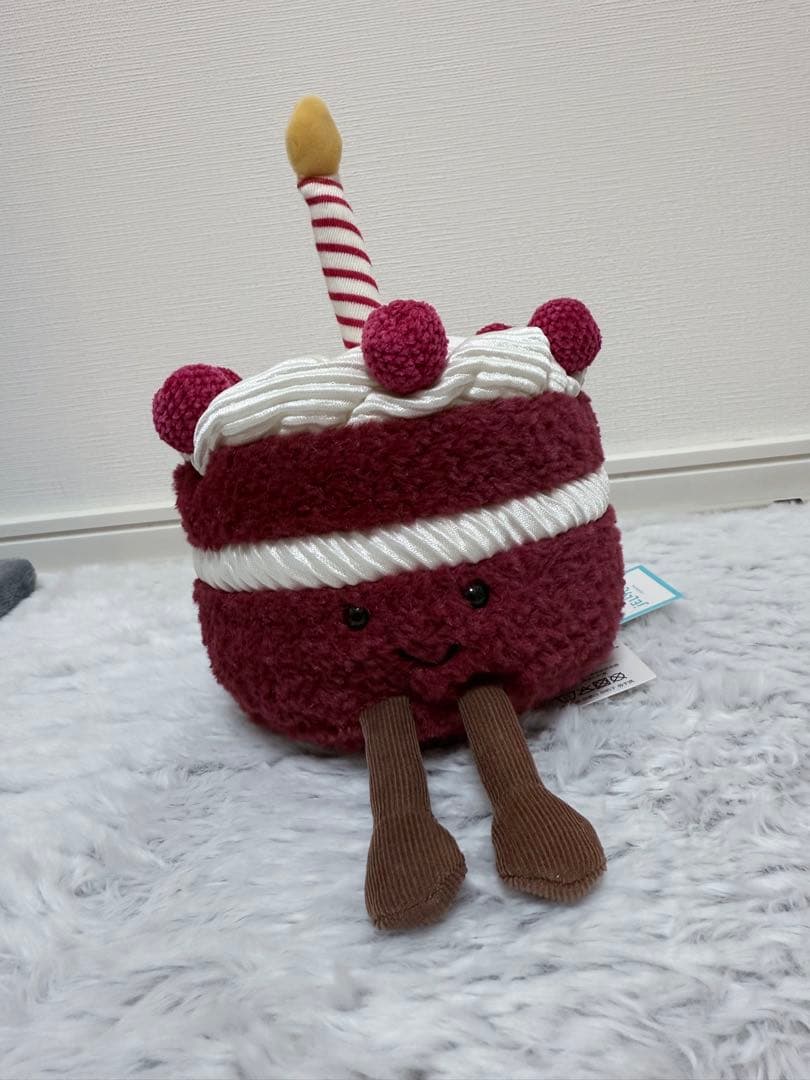  ジェリーキャット チェリー ケーキ ぬいぐるみ