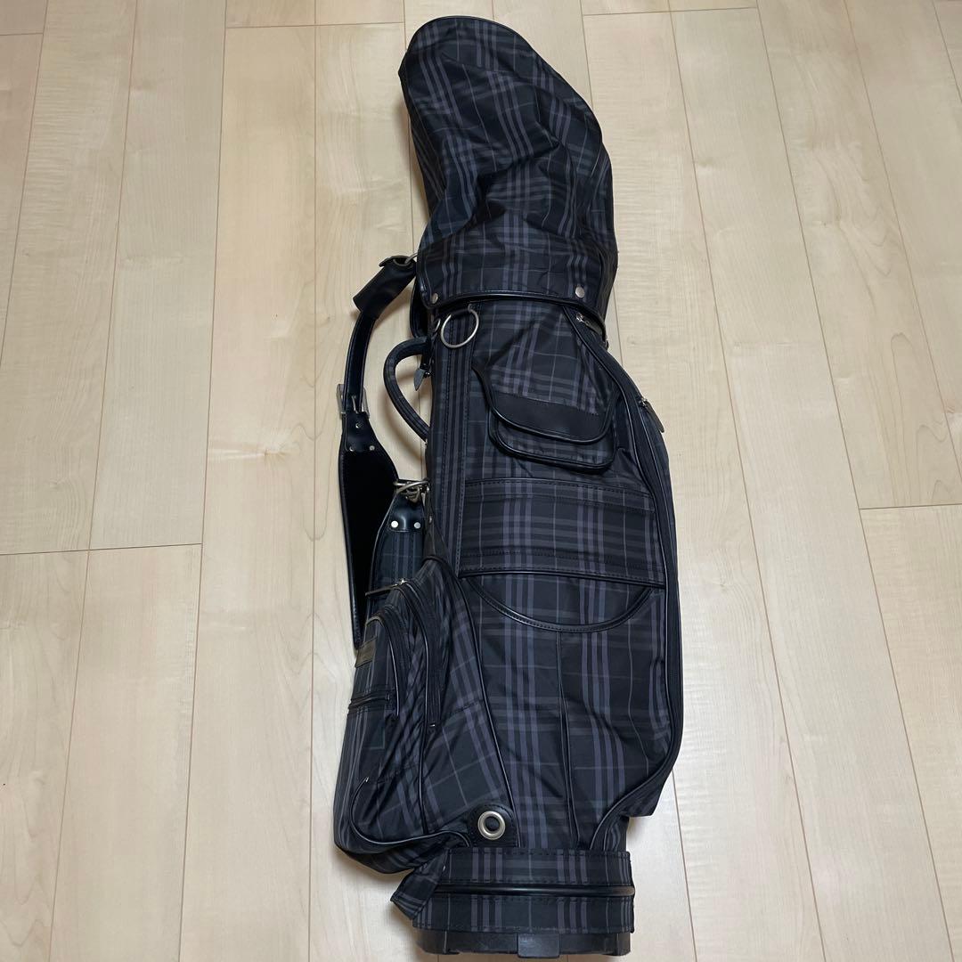 バーバリー　キャディバッグ　チェック柄