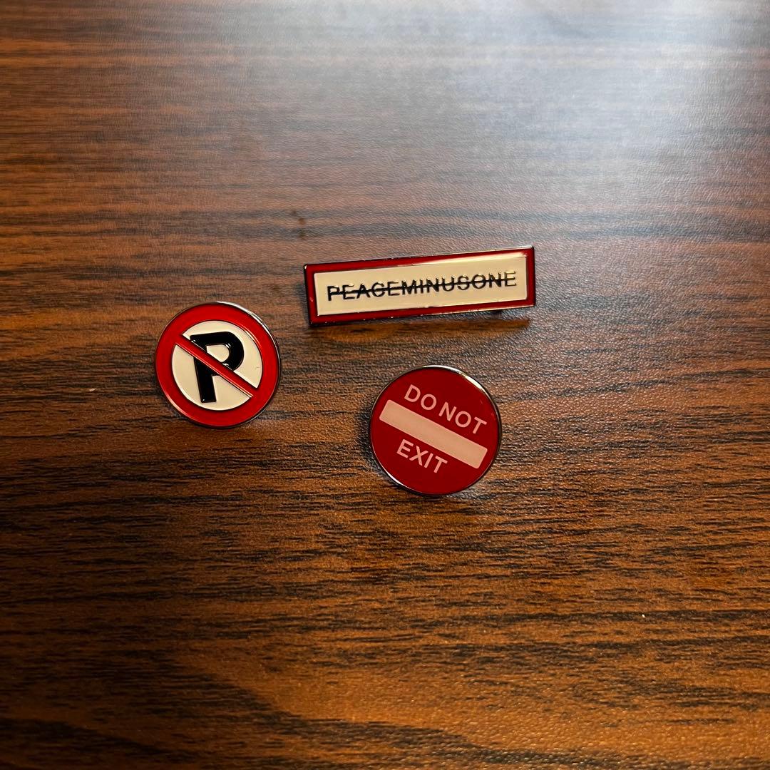 ミュージシャン Peaceminusone pin set