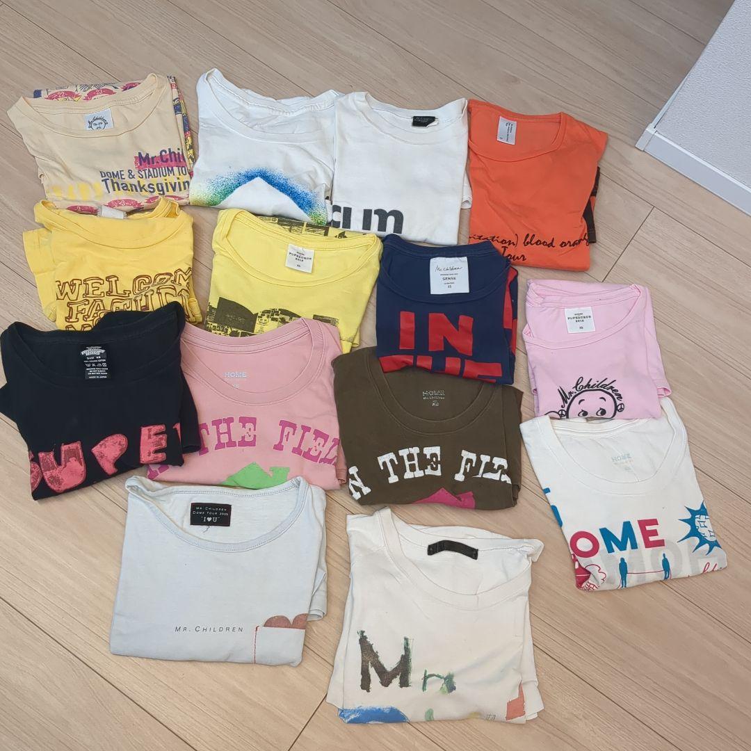 ミスチル　ツアーTシャツ　ツアーグッズ ＸＳ 14枚 XS　14枚　Tシャツ