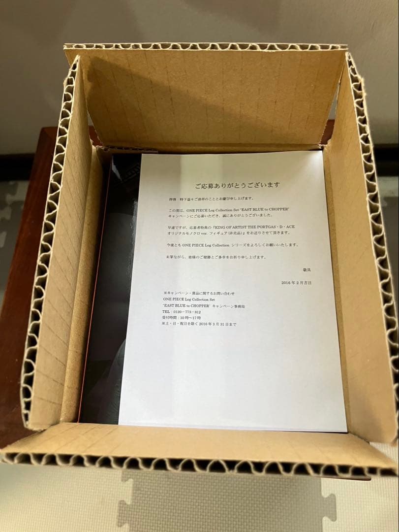 新品未開封 KINGOFARTIST エース オリジナルモノクロver.ACE