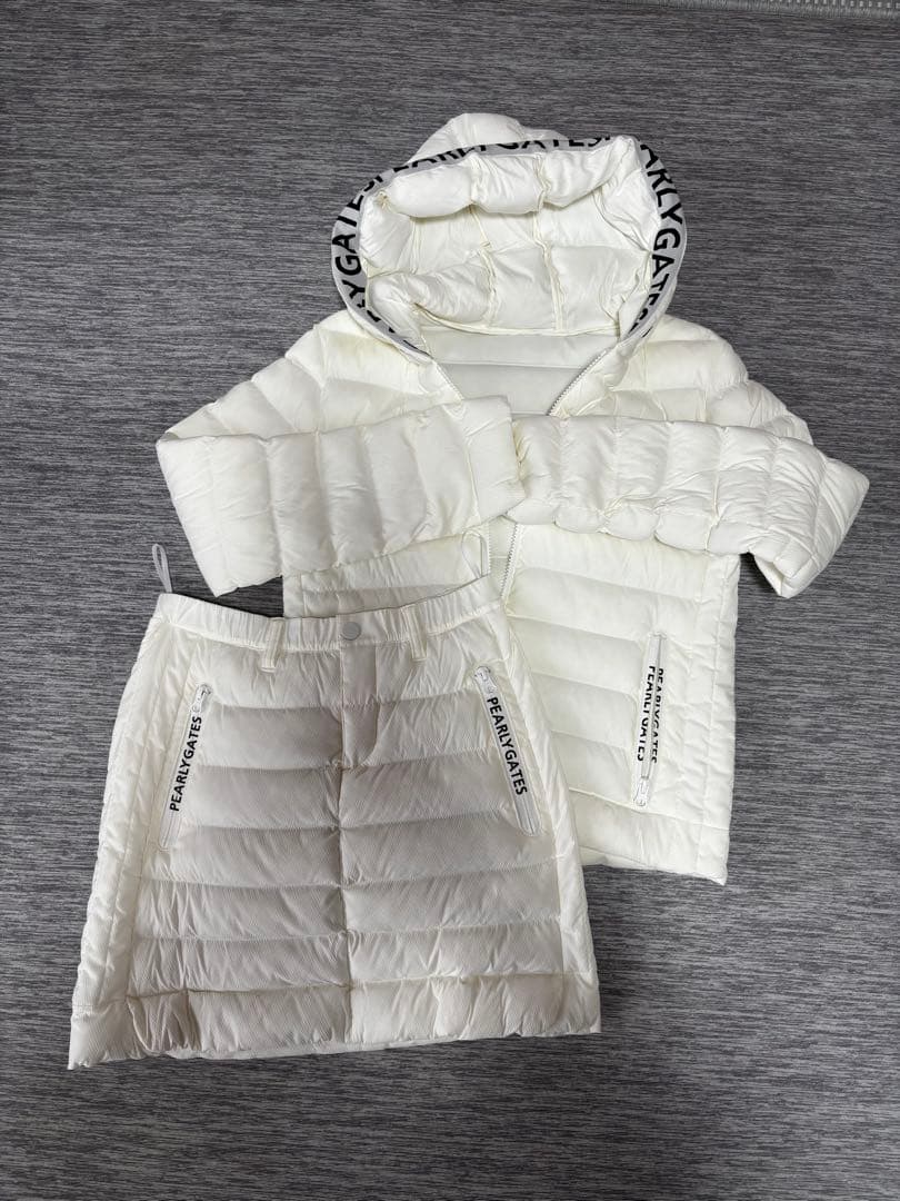 PEARLY GATES ゴルフウェア ダウンジャケット•ニット・スカートセット