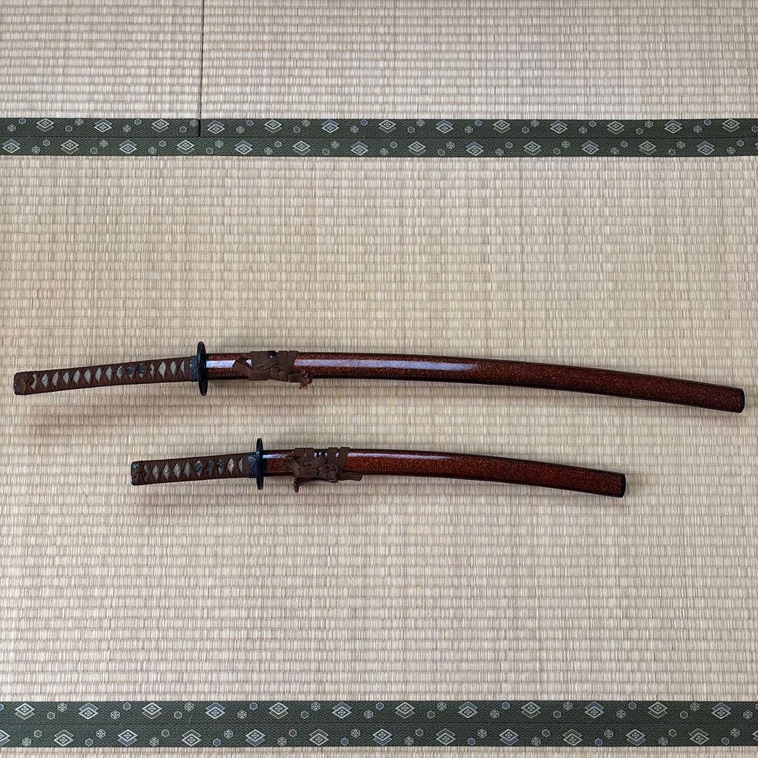 模造刀　日本刀 大刀と小刀のセット