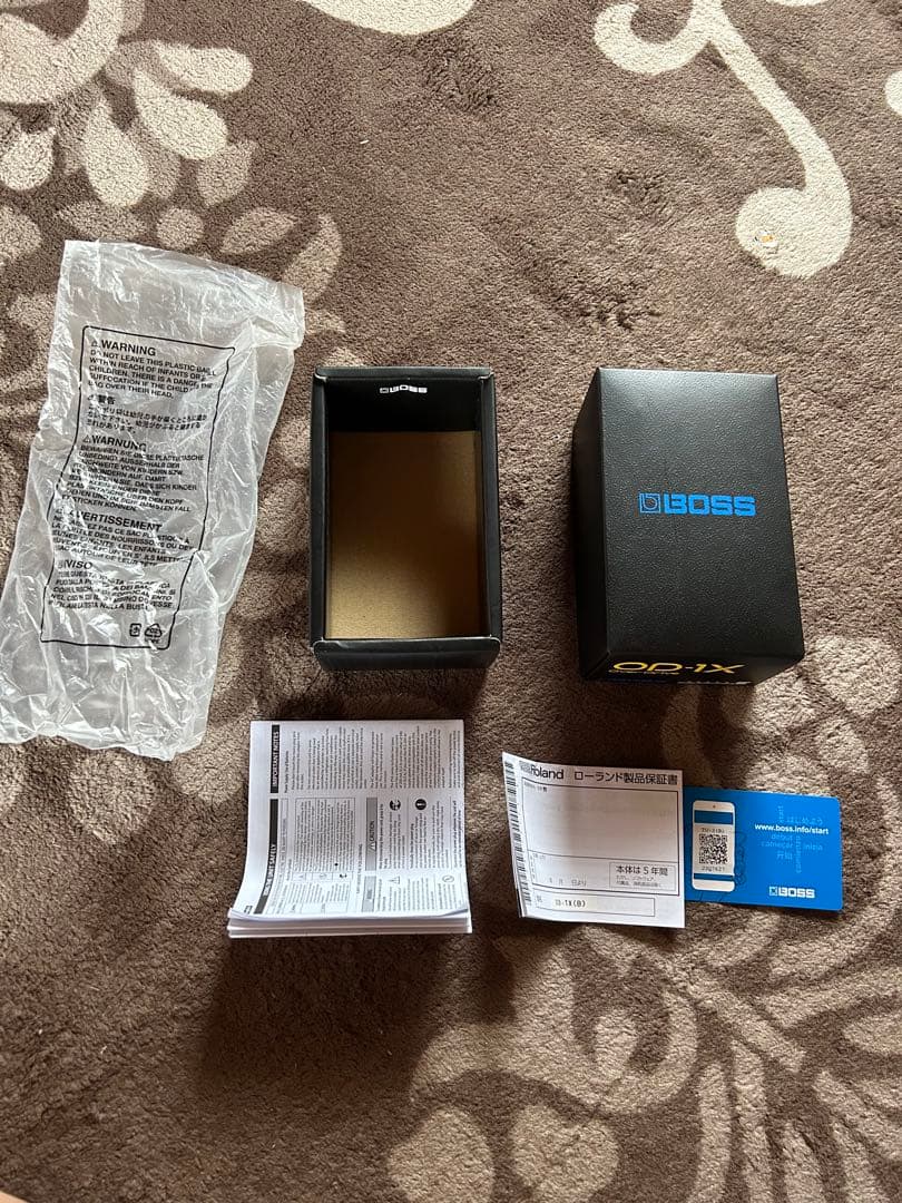 動作確認済み【美品】BOSS OD-1X OverDrive 付属品完備