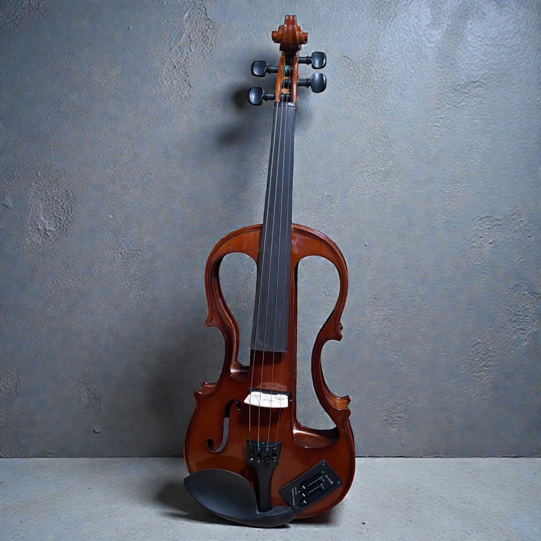 【入門用】HALLSTATT CV-210E エレキバイオリン 美品 セット