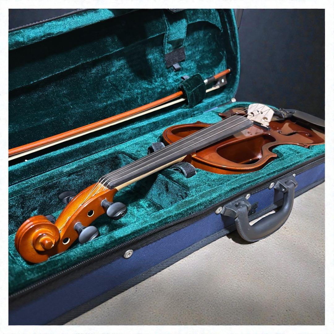 【入門用】HALLSTATT CV-210E エレキバイオリン 美品 セット