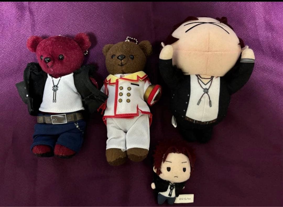 アニメK 周防尊 ぬいぐるみ 人形 くまめいと