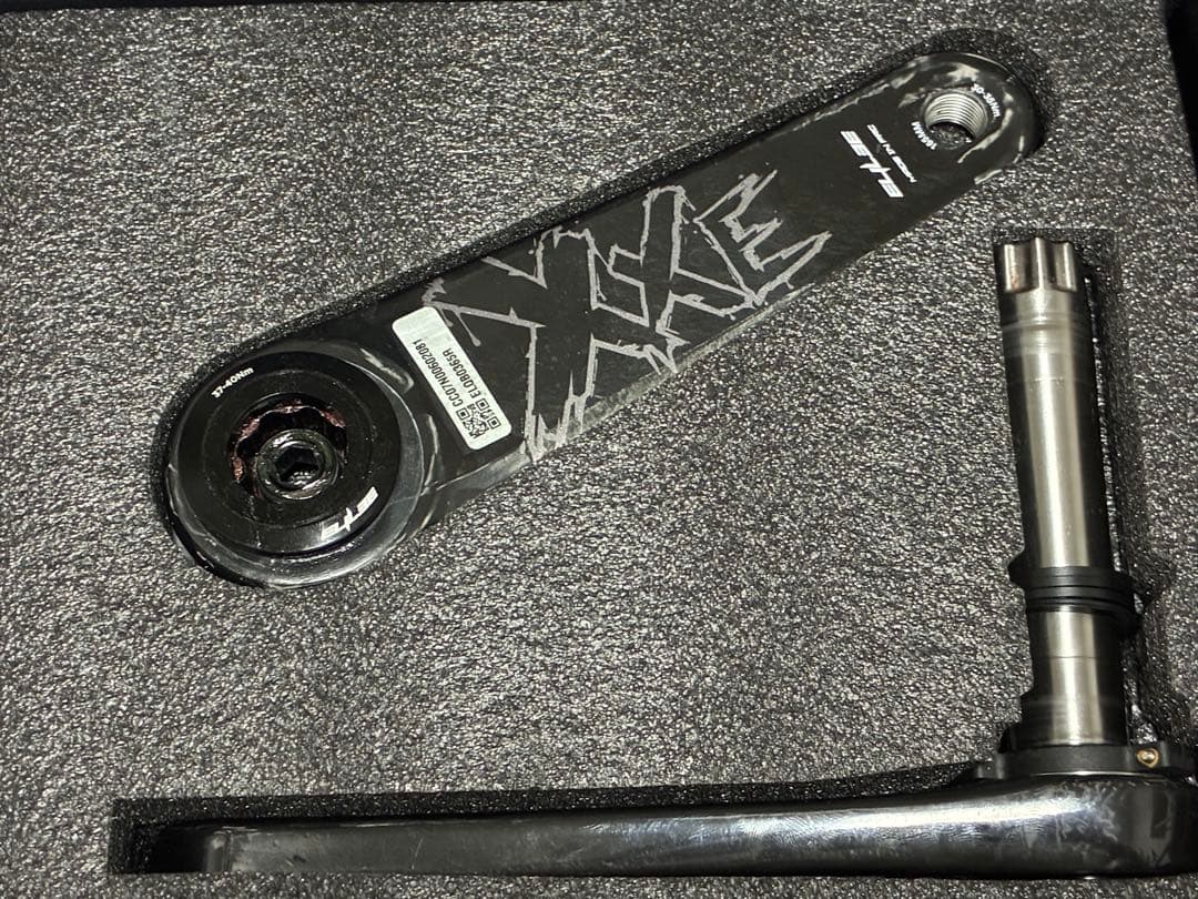 ELILEEクランクアーム 165mm チタン　24mm