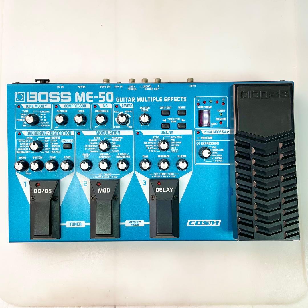 ◎ BOSS ME-50ギター・マルチ・エフェクター
