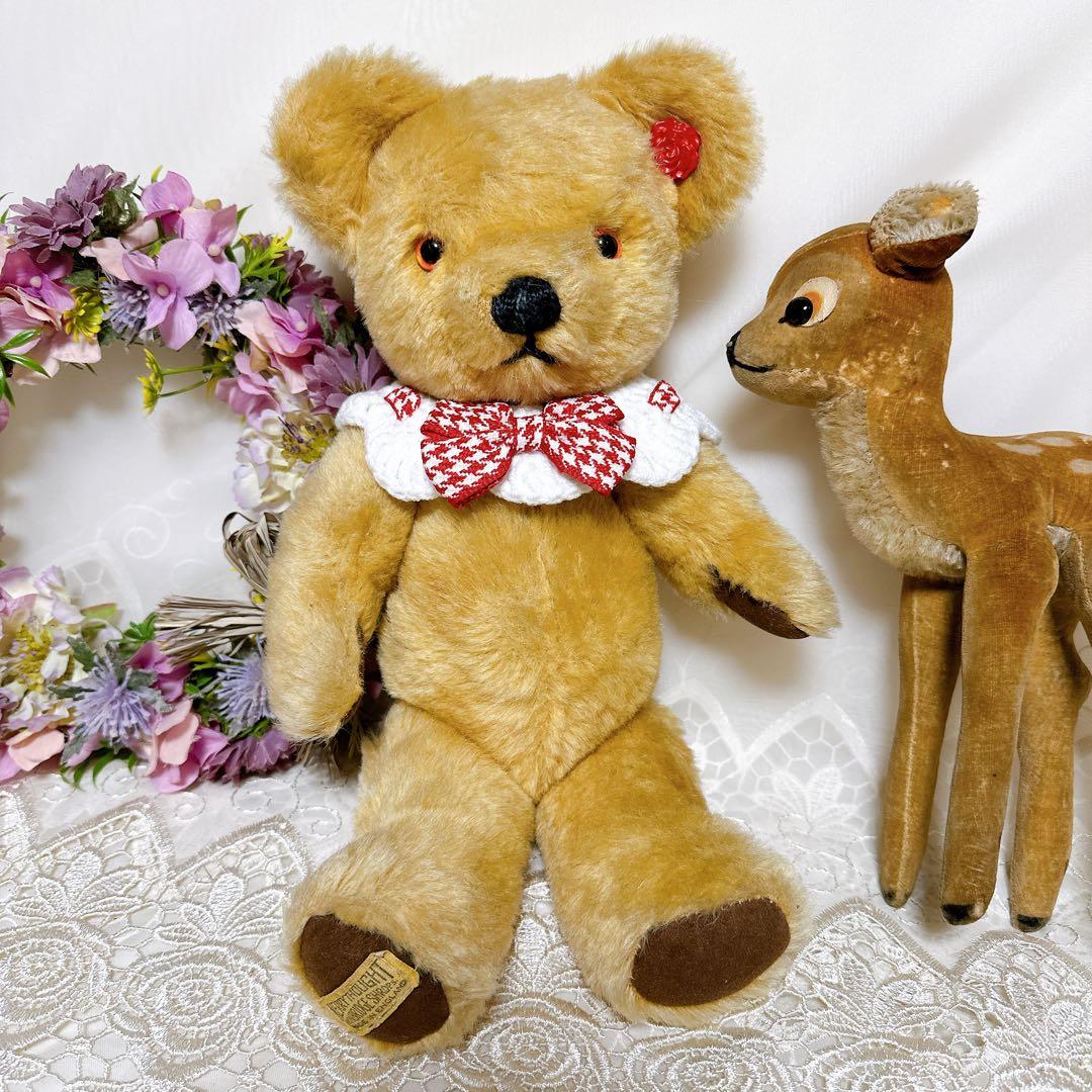 まり☆様❤️メリーソートベア❤️イギリスアンティークテディベア　1960年代