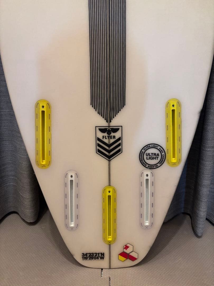 AL MERRICK ショートボード ホワイト 5.5