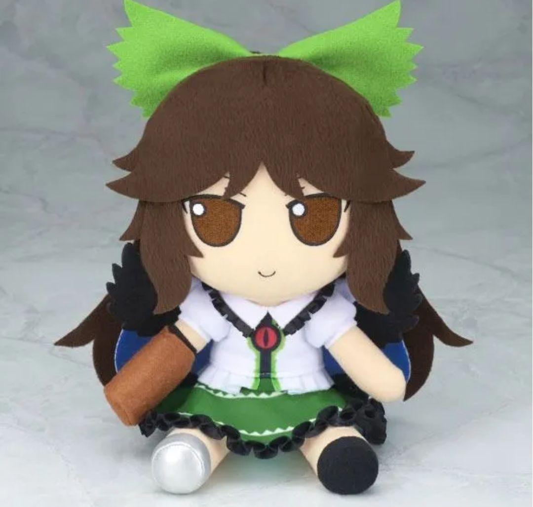 終了致します）Gift ぬいぐるみ　霊烏路空 ふもふもうつほ　東方ぬいぐるみ８０