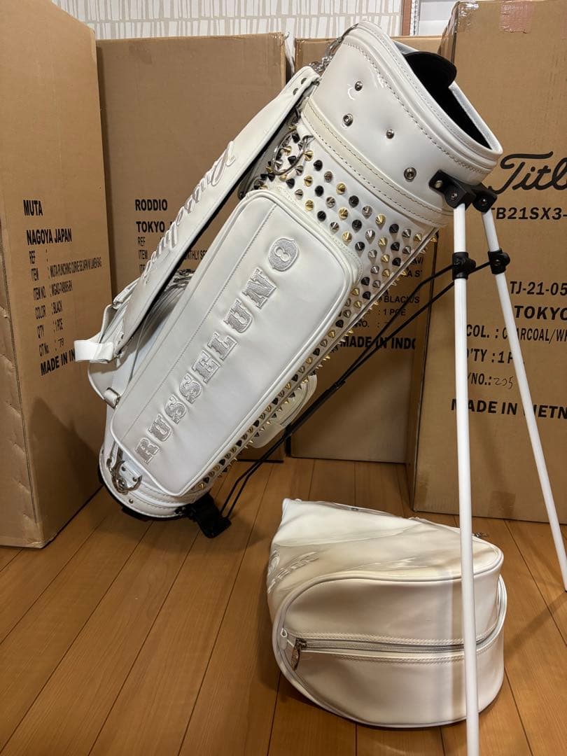 RUSSELUNO ラッセルノ ルチャ　スタンド式 キャディバッグ 6分割 美品