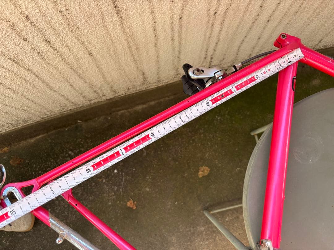 Panasonic Tange 2 ロードバイクフレーム ピンク