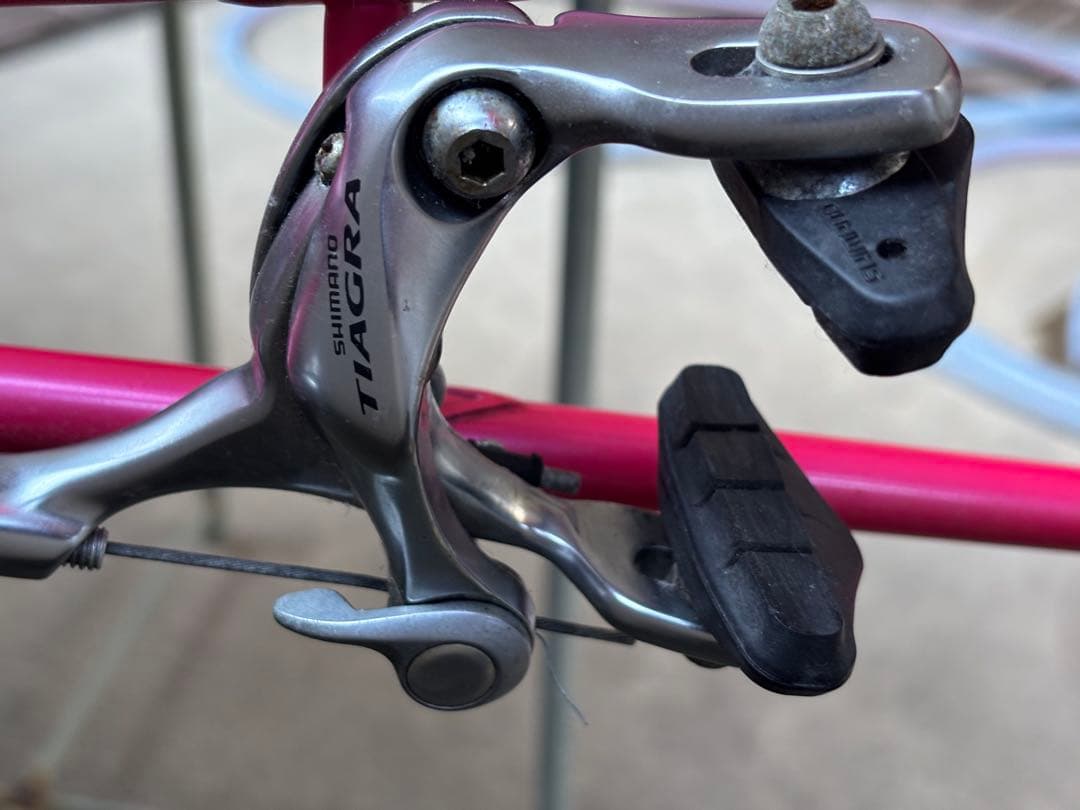 Panasonic Tange 2 ロードバイクフレーム ピンク