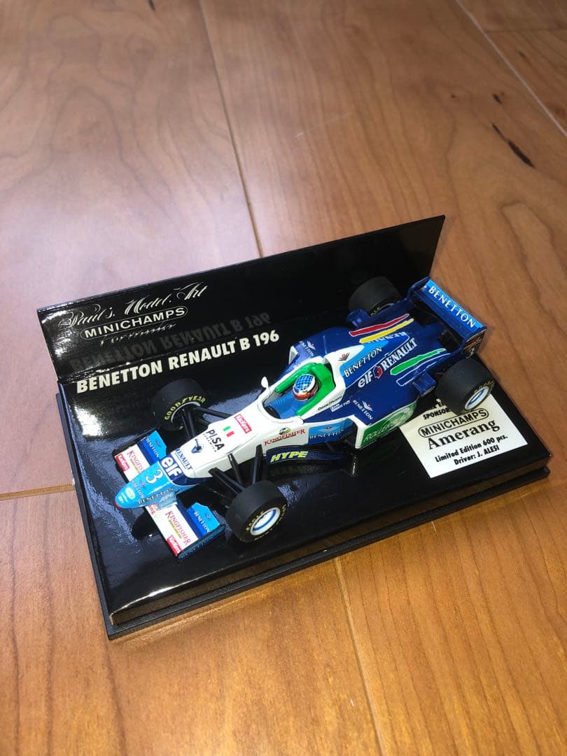ミニチャンプスF1 ベネトンB196 代理店バージョン　8種コンプリート