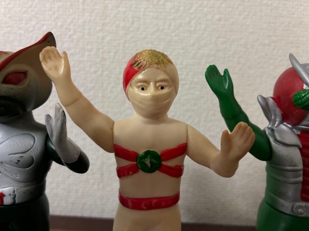 レインボーマン/ 当時物 無版権 パチ　ソフビ/盆踊り