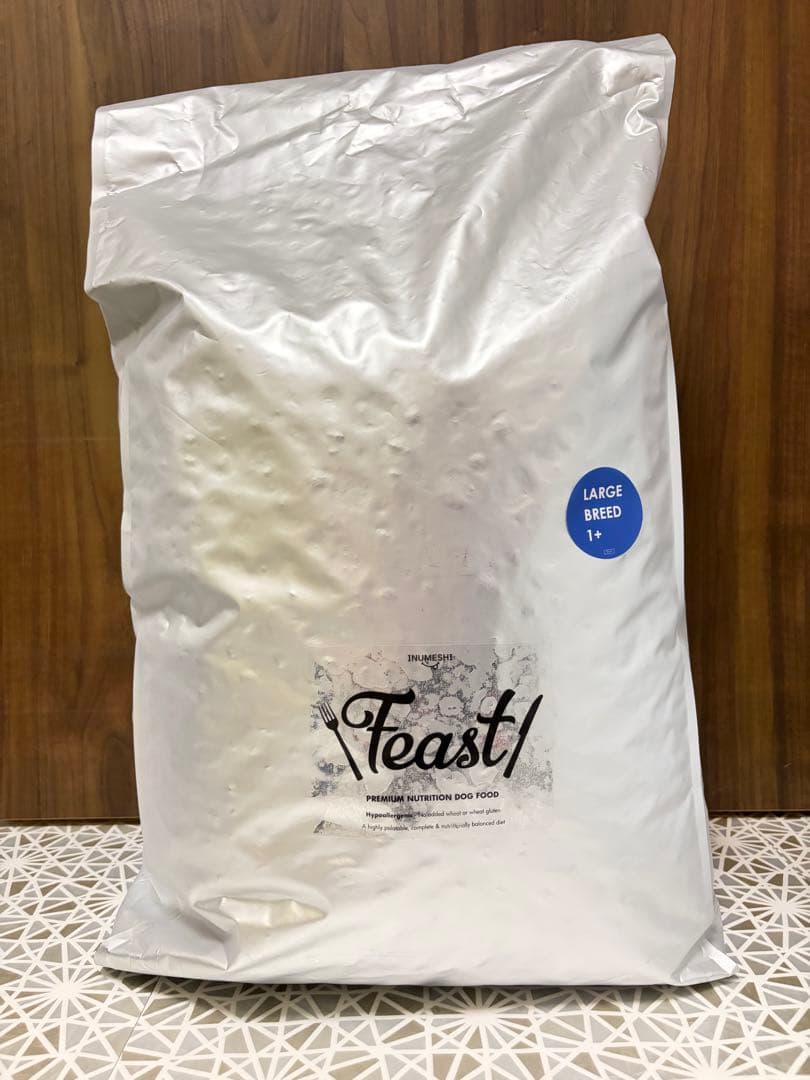 Feast!　フィースト　1歳以上　大型犬用　大粒　15kg　ブリーダーパック