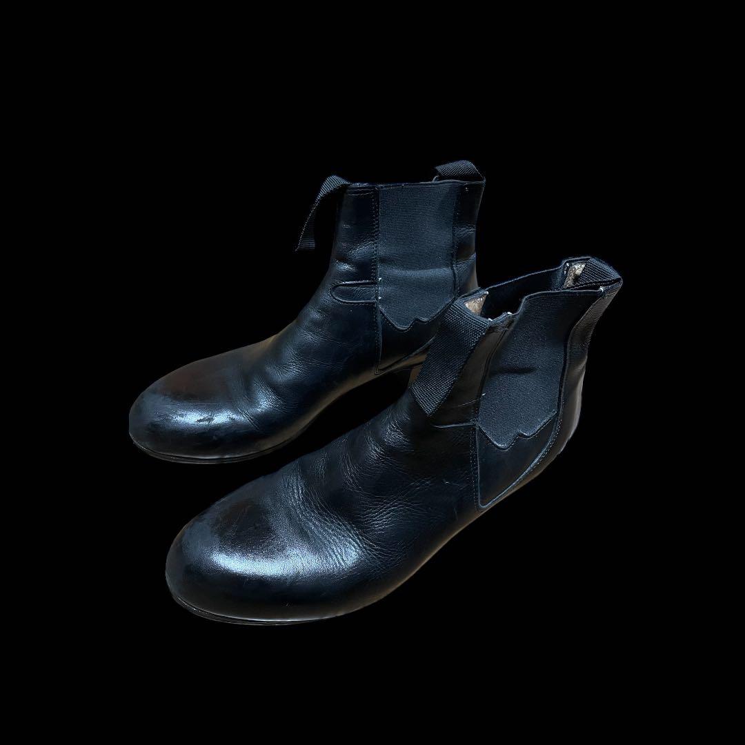 お正月セール　フラメンコ　ブーツ　ボタ　25センチ　メンケス