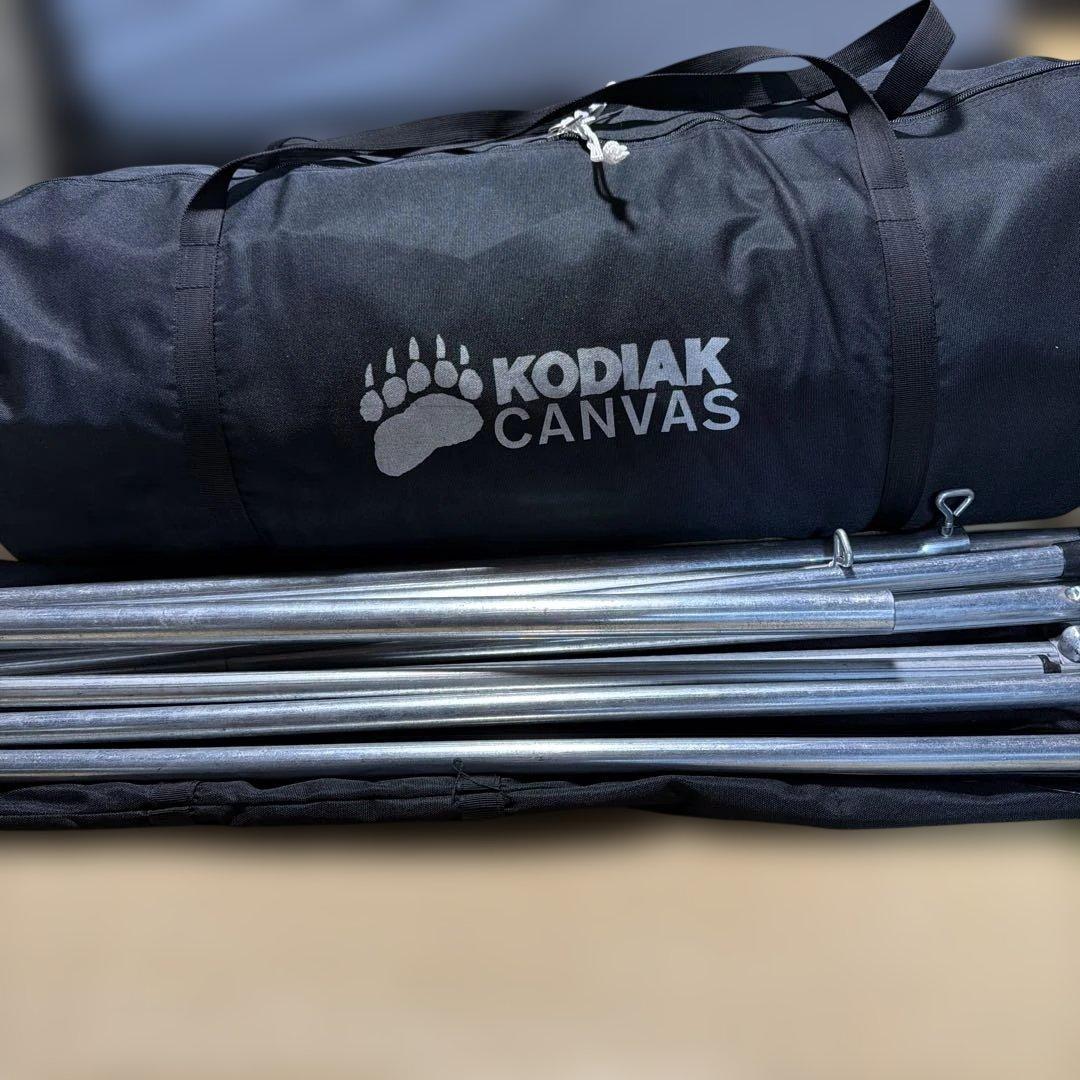 コディアックキャンバス　4人用　カバートップ　グランドシート付