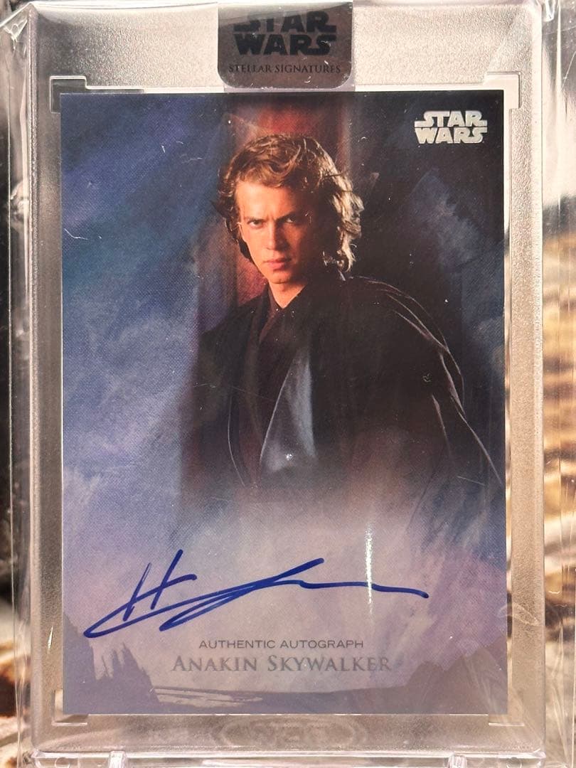 アナキンスカイウォーカー　サインカード auto