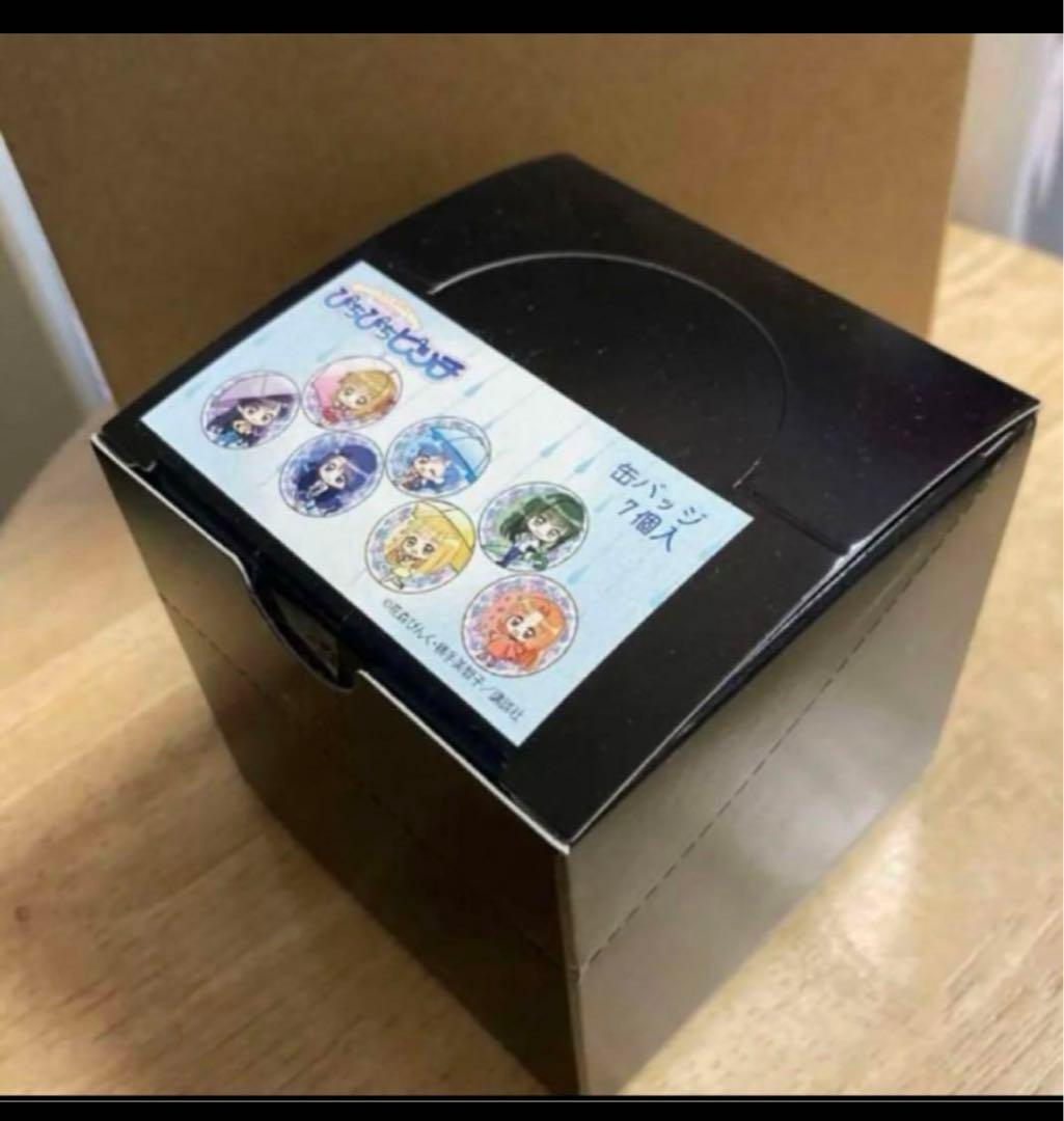 廃盤　ぴちぴちピッチ　梅雨　缶バッジ　グラフアート