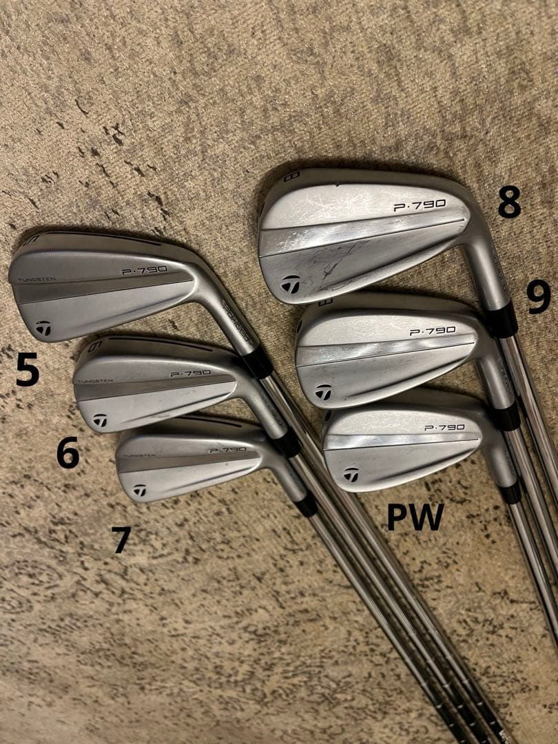 TaylorMade P790 2023年モデル アイアンセット 6本