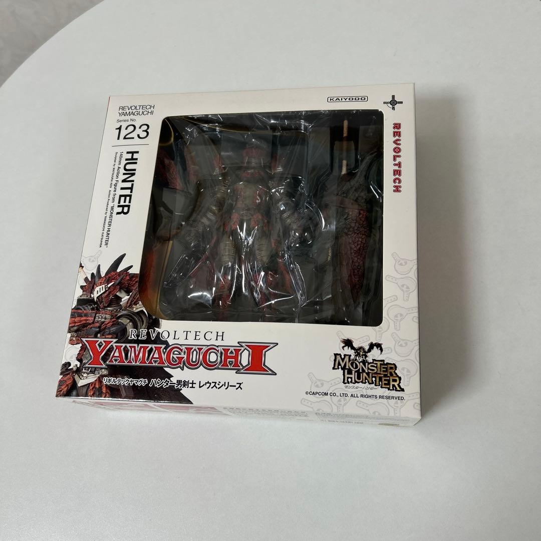 リボルテックヤマグチ No.123 ハンター男剣士 レウスシリーズ