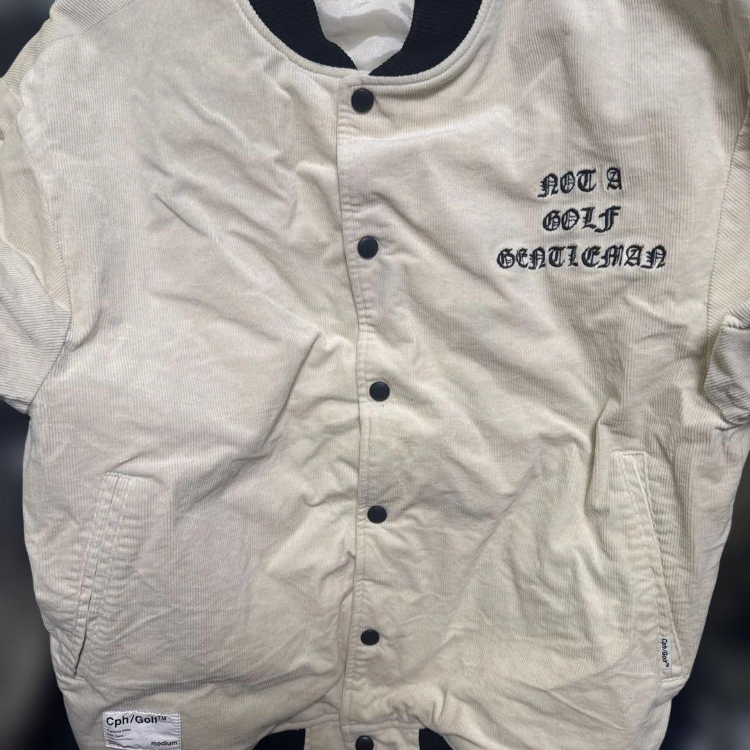 メンズウェア OLD ENGLISH LOGO STADIUM JACKET cph M