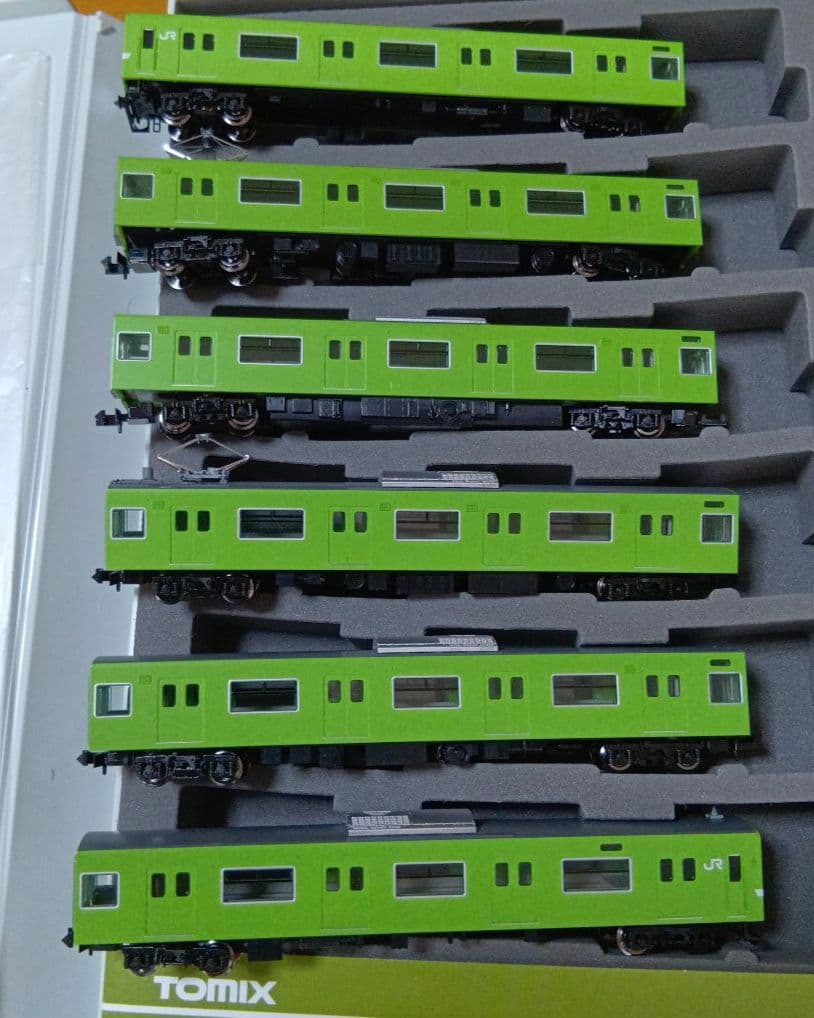 TOMIXNゲージ98813JR201系通勤電車　JR西日本30N更新車ウグイス