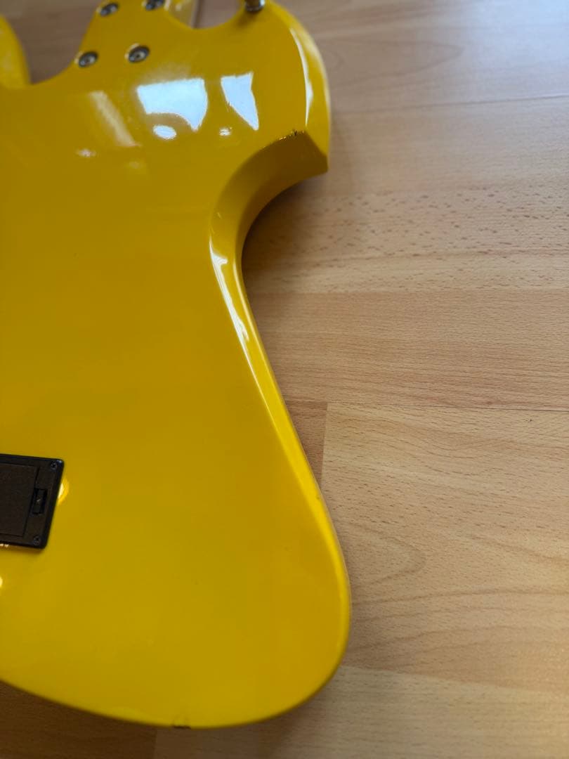 イエローハート ギター Burny MG-145S hide