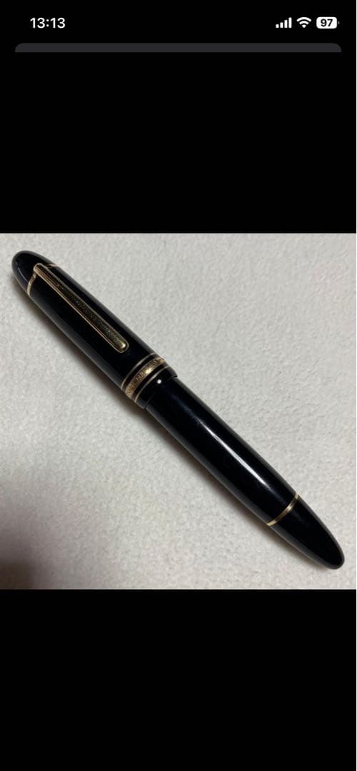 モンブラン 万年筆 マイスターシュテュック 149 18K 750(F)