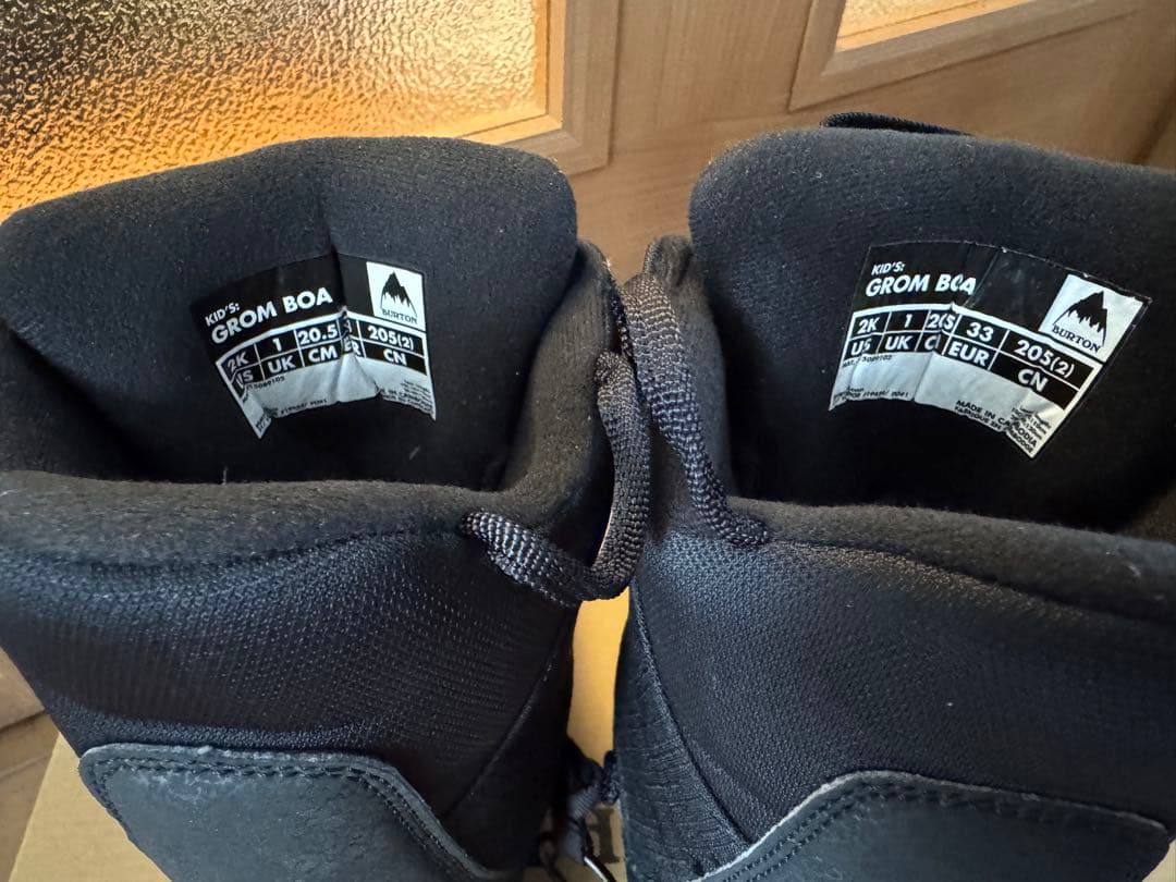 BURTON GROM BOA キッズスノーボードブーツ 2K