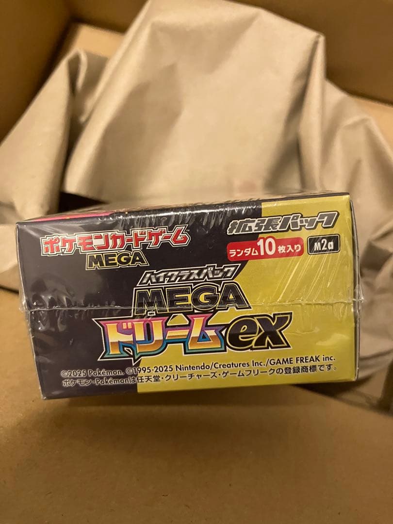 ポケモンカードゲーム MEGA ドリームex 1ボックス/10パック入り