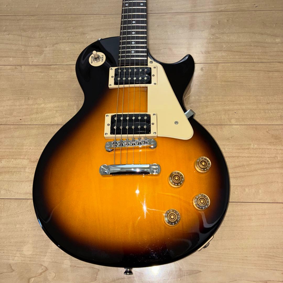 安い　Epiphone Les Paul 100 エピフォン新ロゴ　いい音