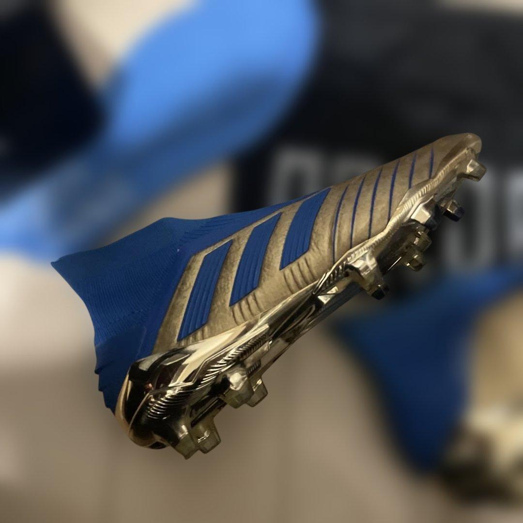 【限定】アディダス　プレデター 25.5cm 紐なし　サッカー　スパイク