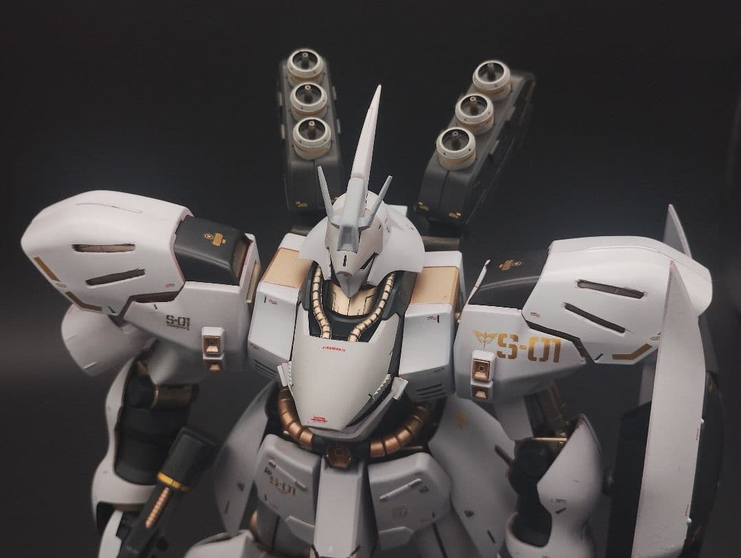 全塗装 MG サザビー（GPBカラー）改修完成品
