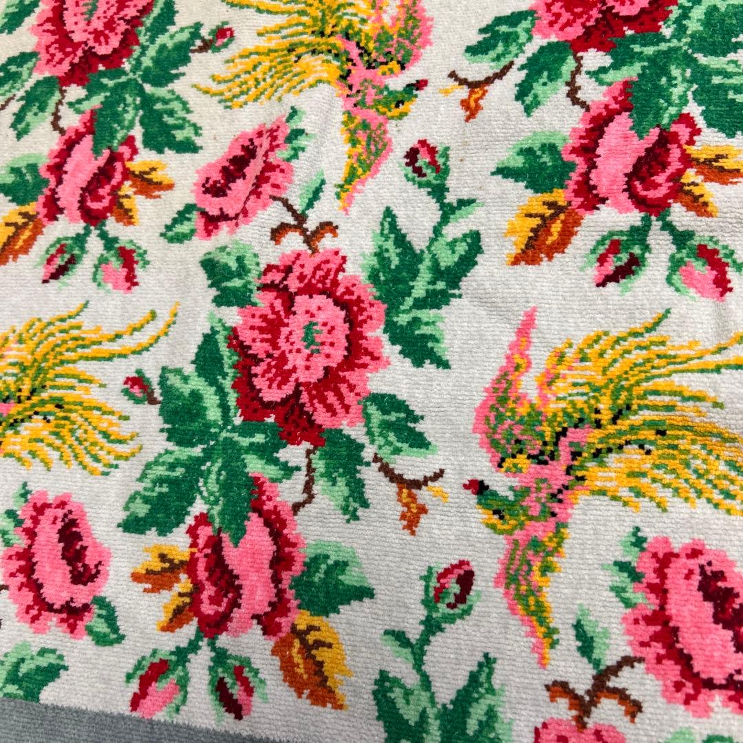 フェイラー　FEILER バスタオル　2枚セット　花柄　鳳凰　中古品