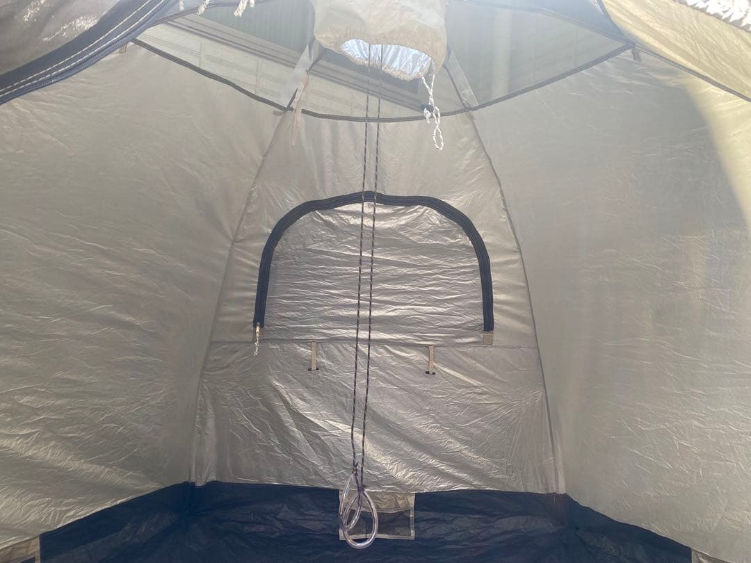 限定！無くなり次第終了！ FIELDOORワンタッチテント　ベージュ