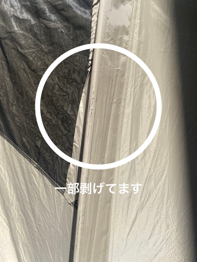 限定！無くなり次第終了！ FIELDOORワンタッチテント　ベージュ