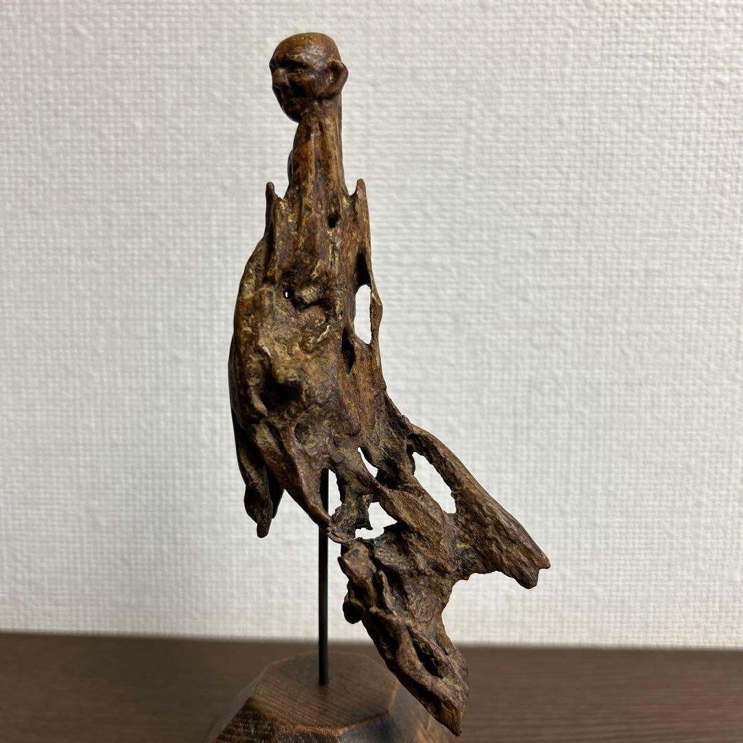 三瓶祐治氏　作品「漂流仏 羅漢」