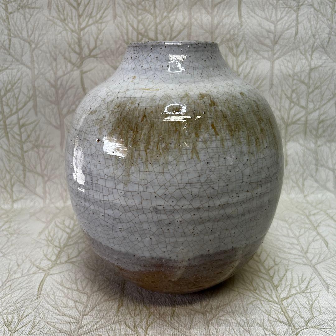 [萩焼]陶芸の壺　花瓶