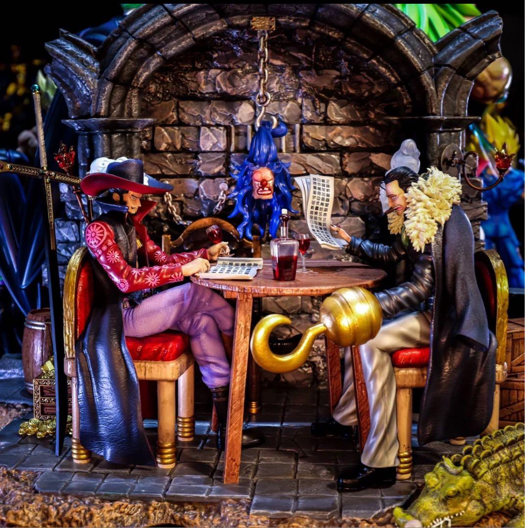 ワンピース　ミホ・クロコダイル・バギー　ガレージキット　フィギュア　完成品