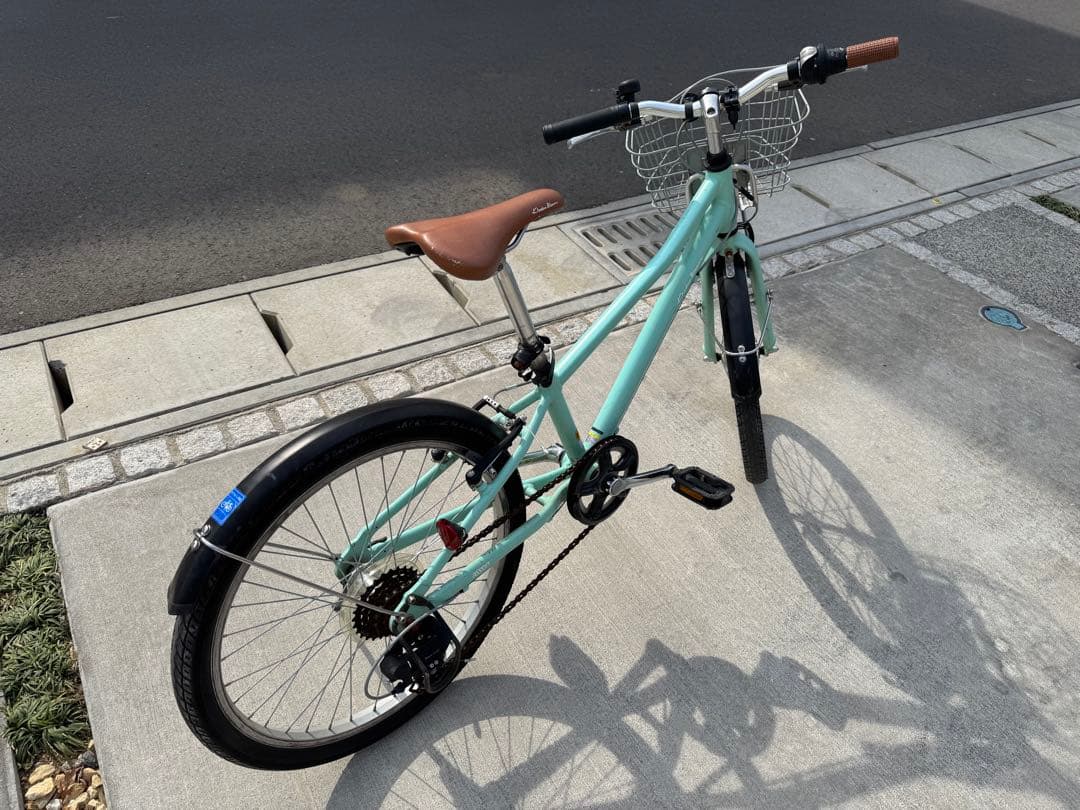 【引き取り限定】子供用自転車 KhodaaBloom 前面バスケット付き