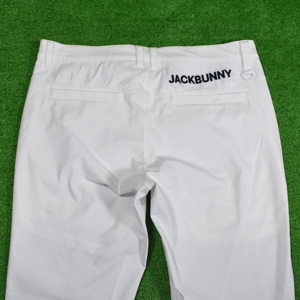 Jack Bunny!!/ジャックバニー ゴルフ パンツ【ホワイト/５】新品！