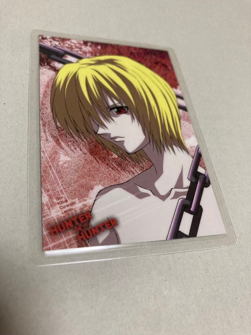 クラピカ ラミネートカード　NO.34 レア　旧アニメ　絵柄