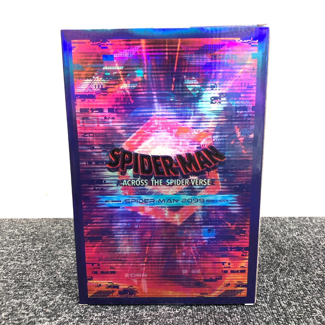 【新品未開封】BS055/ベアブリック/スパイダーマン2099/100%400%
