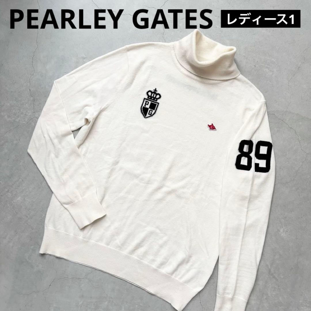 PEARLEY GATES パーリーゲイツ タートルネックセーター サイズ1