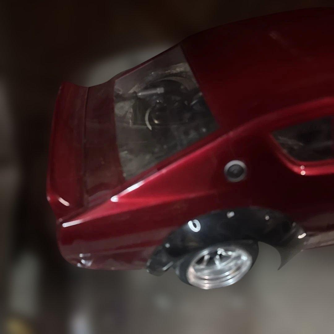 遥*パ様 RCカー 赤 ディープリムホイール