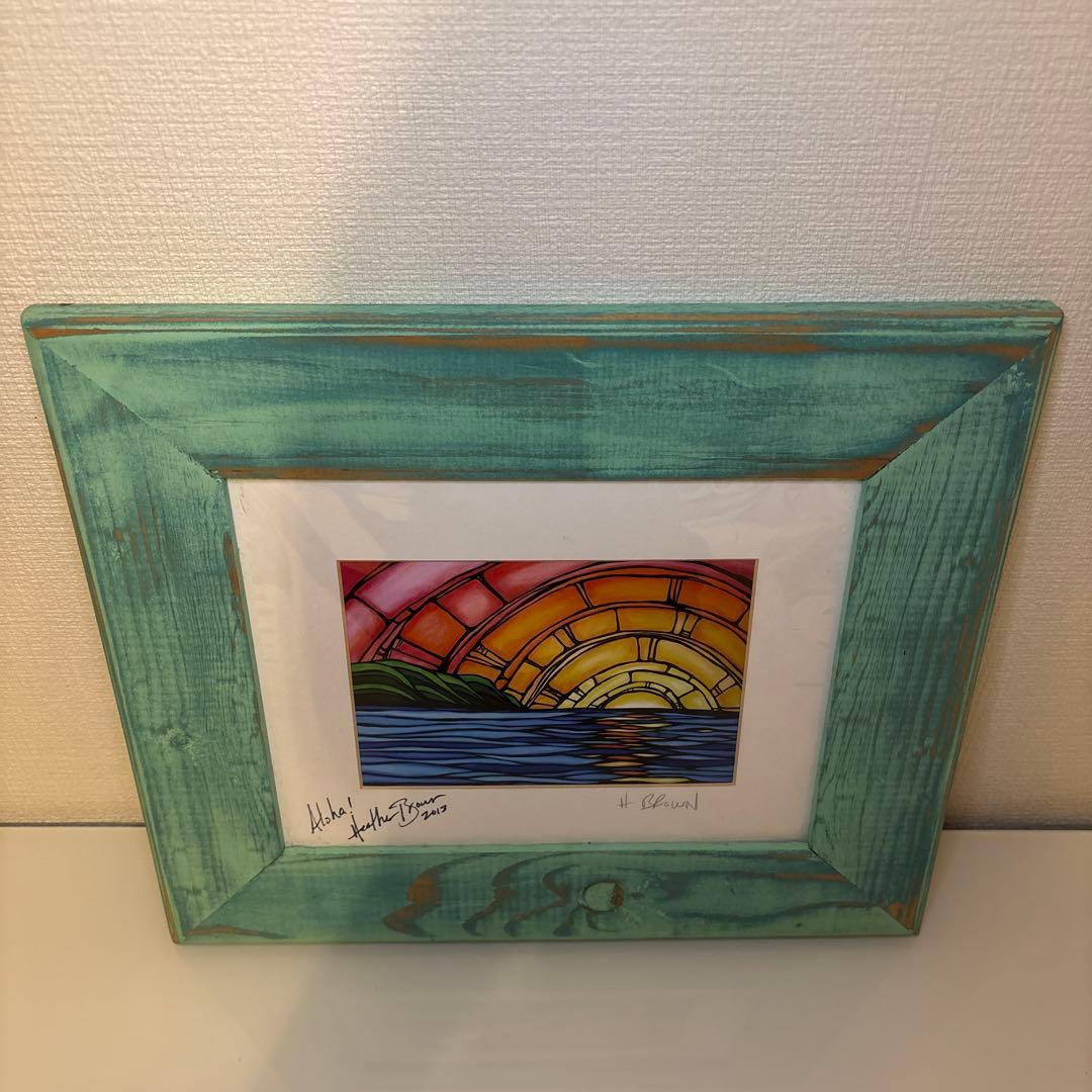 ヘザーブラウン Heather Brown 風景画 2013年 サイン入り